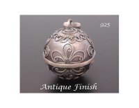 Harmony Ball Large 20mm in Antique Sterling Silver Finish